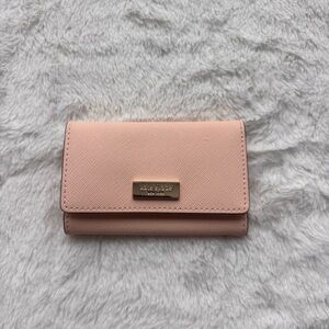 Kate Spade Pink Saffiano Leather 4-Ring Key Case Holder Wallet